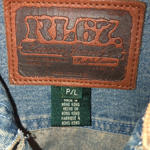 90s Vintage Ralph Lauren Denim Jacket - Picture 3 of 7